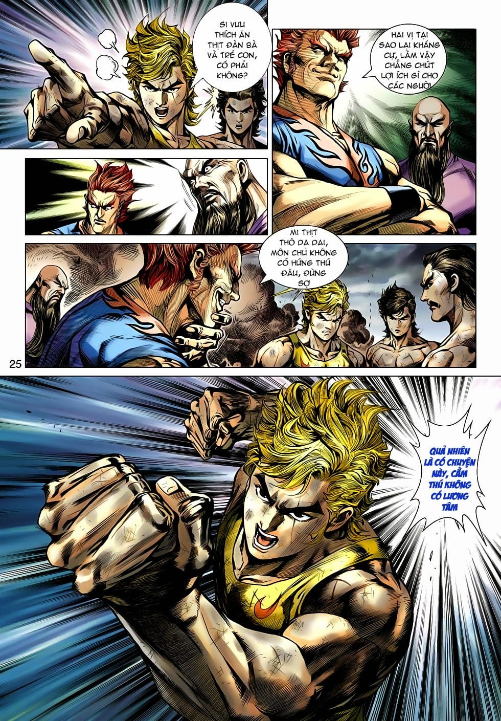 Truyện Tranh Tân Tác Long Hổ Môn trang 4