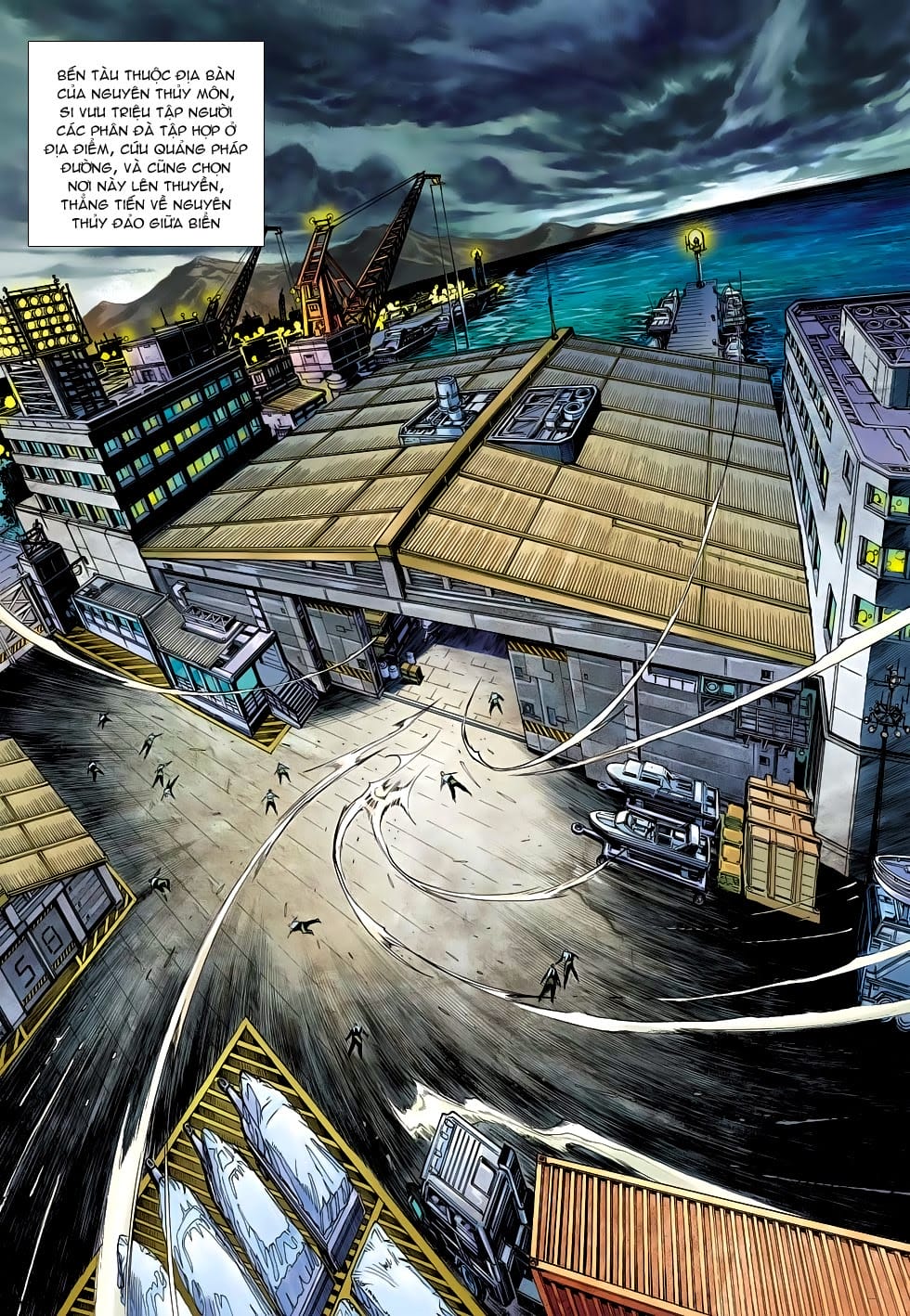 Truyện Tranh Tân Tác Long Hổ Môn trang 4