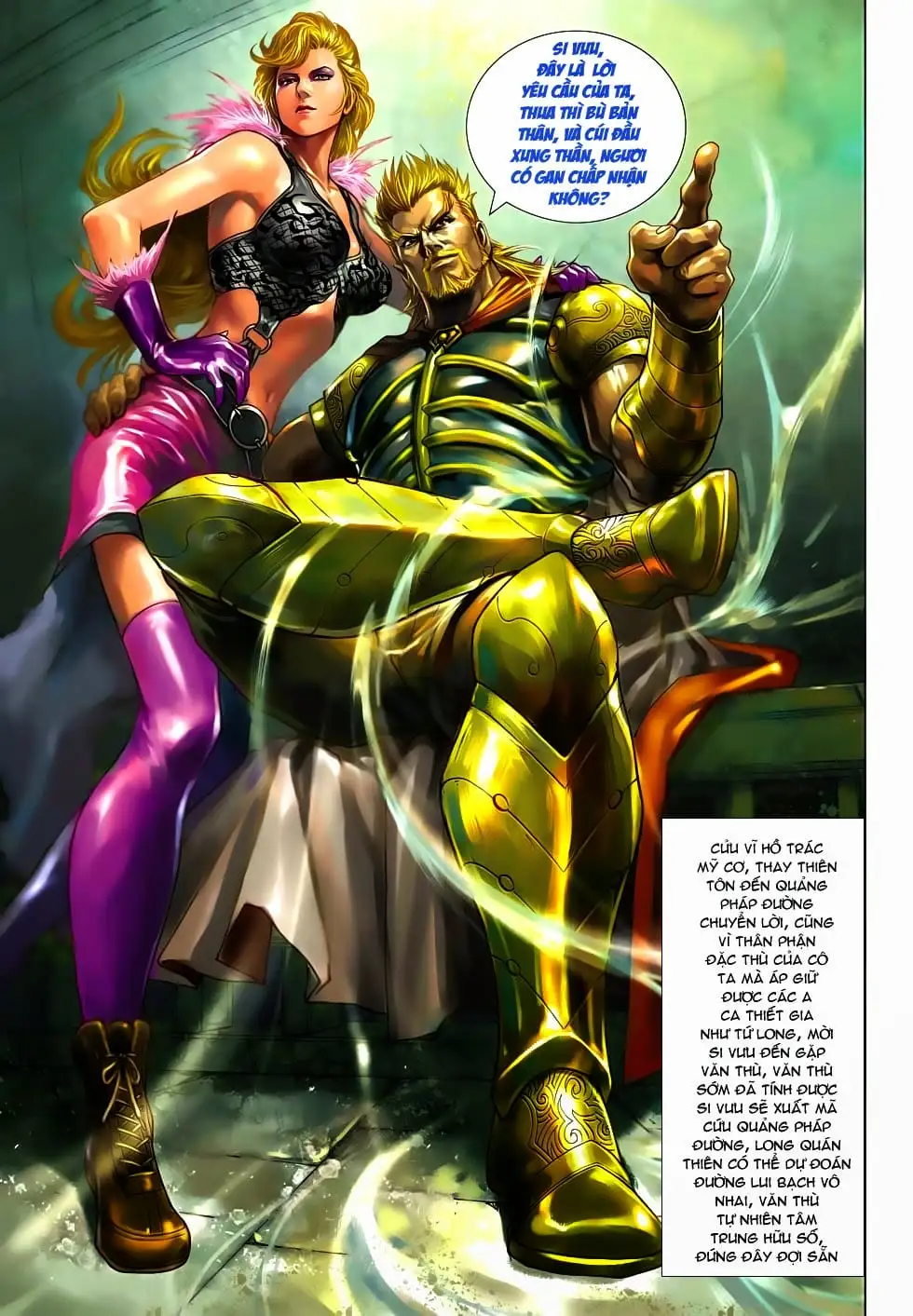 Truyện Tranh Tân Tác Long Hổ Môn trang 4