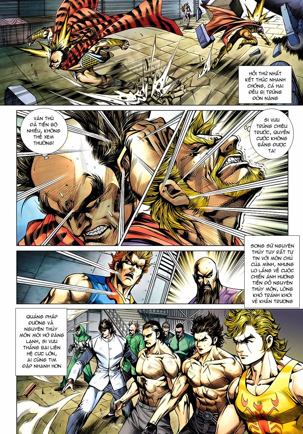 Truyện Tranh Tân Tác Long Hổ Môn trang 4