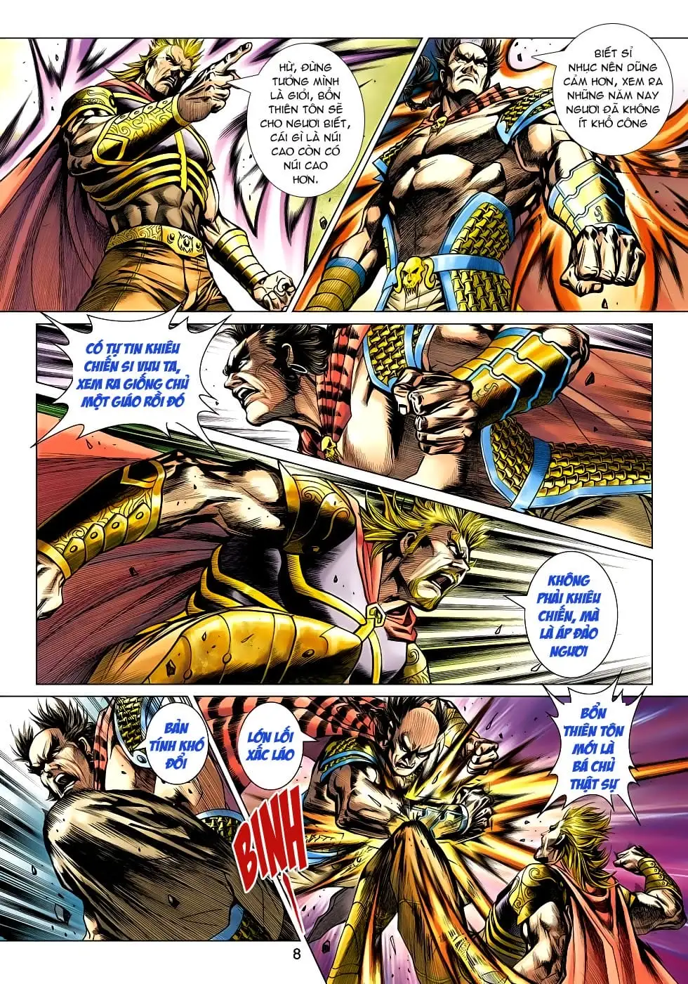 Truyện Tranh Tân Tác Long Hổ Môn trang 4