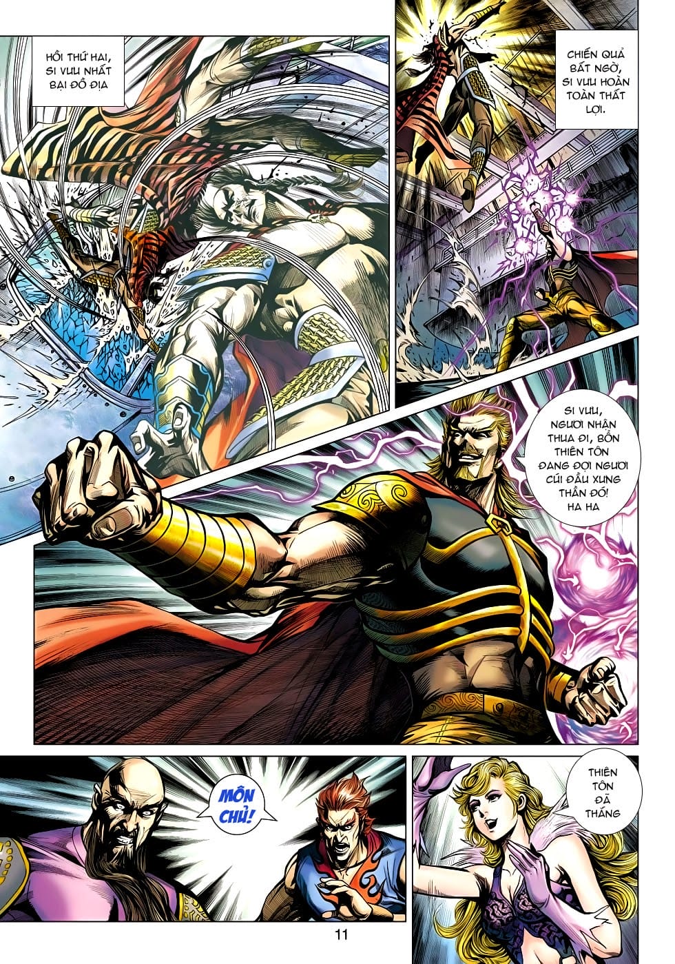 Truyện Tranh Tân Tác Long Hổ Môn trang 4