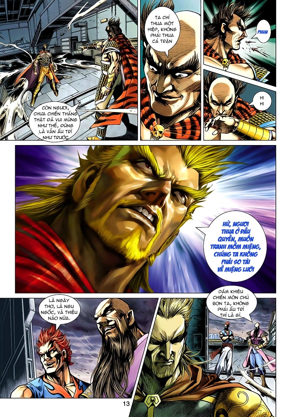 Truyện Tranh Tân Tác Long Hổ Môn trang 4