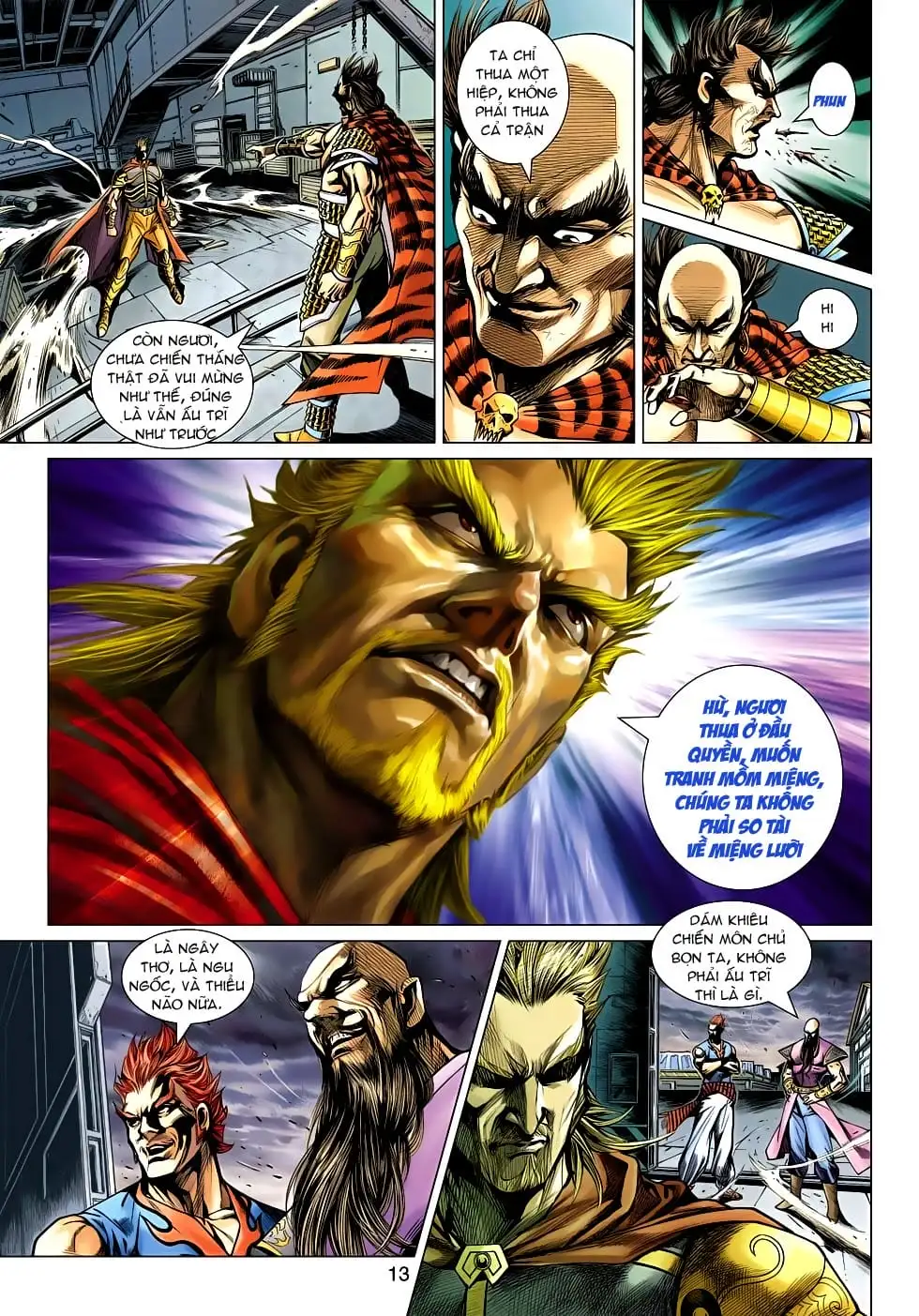 Truyện Tranh Tân Tác Long Hổ Môn trang 4