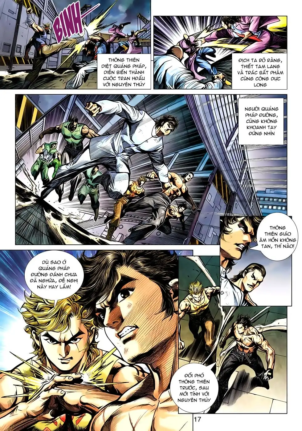 Truyện Tranh Tân Tác Long Hổ Môn trang 4