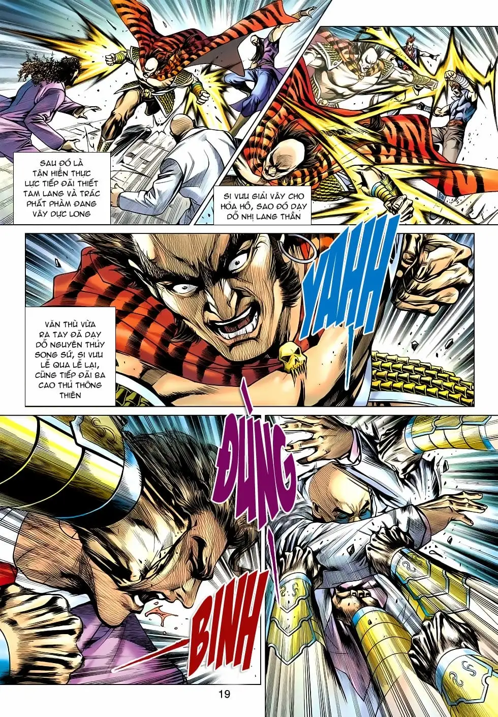 Truyện Tranh Tân Tác Long Hổ Môn trang 4