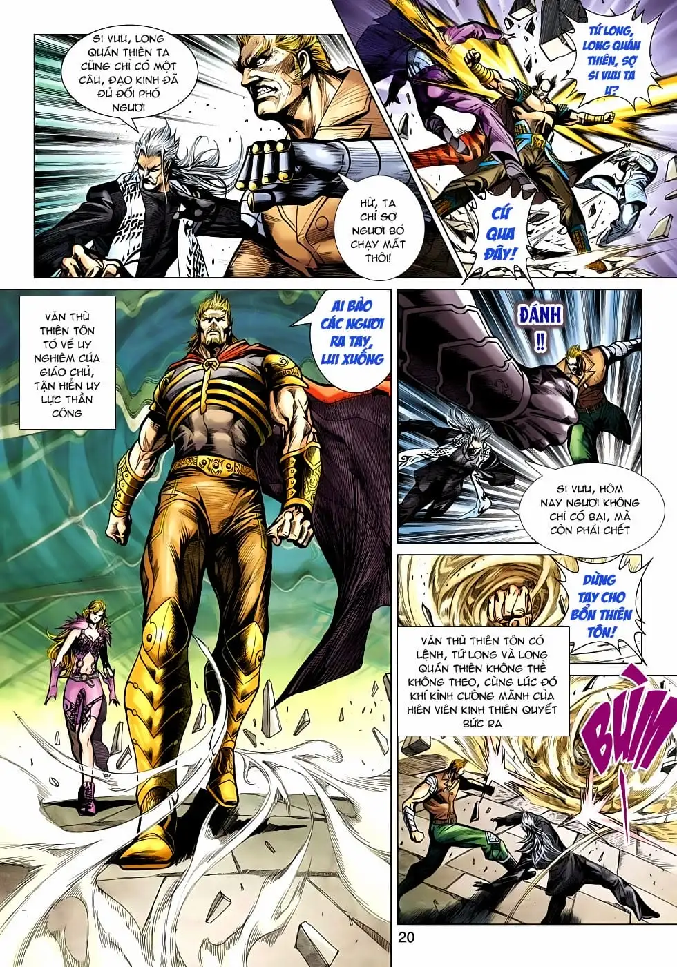 Truyện Tranh Tân Tác Long Hổ Môn trang 4