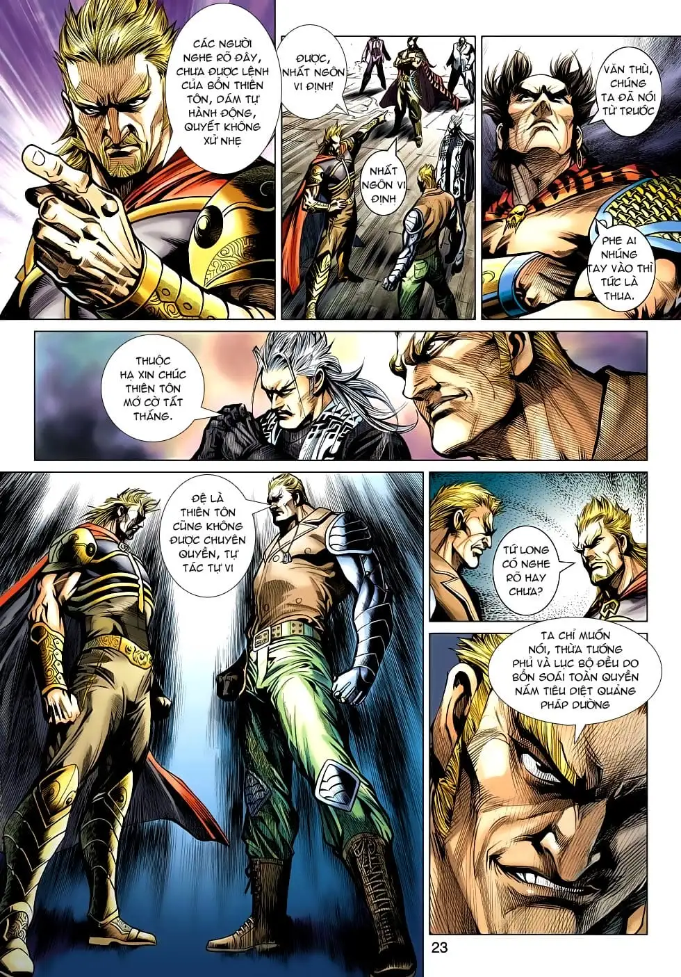 Truyện Tranh Tân Tác Long Hổ Môn trang 4