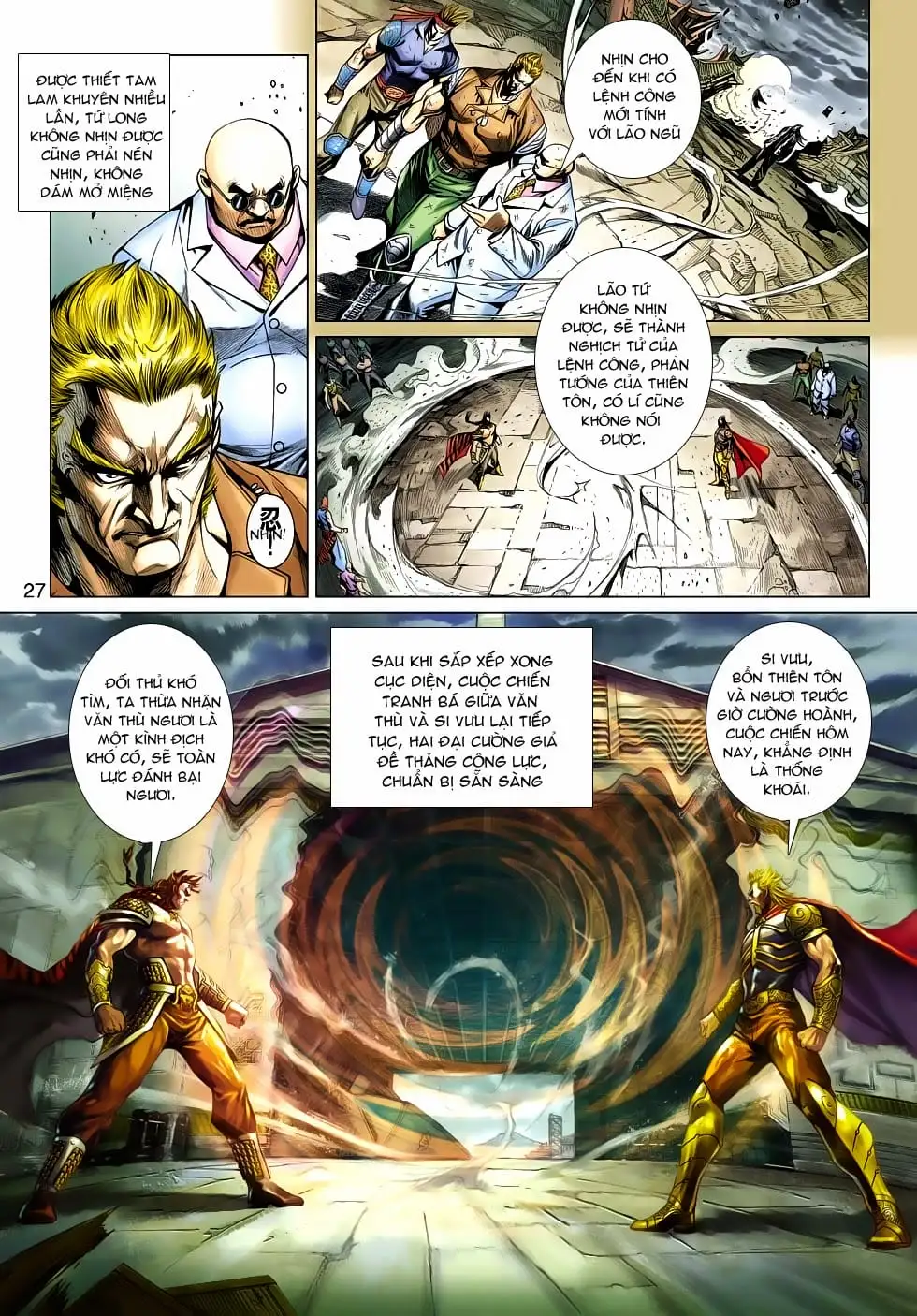 Truyện Tranh Tân Tác Long Hổ Môn trang 4