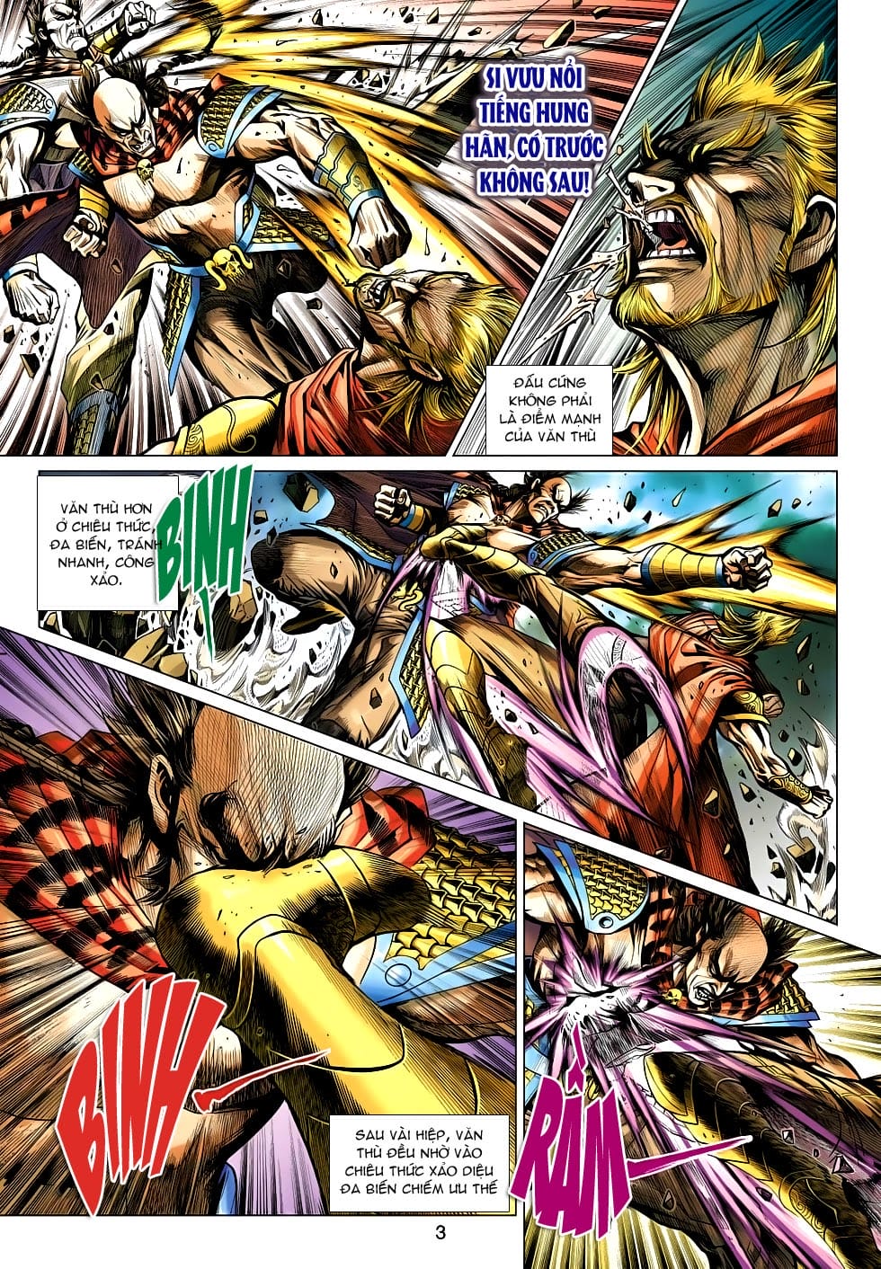 Truyện Tranh Tân Tác Long Hổ Môn trang 4