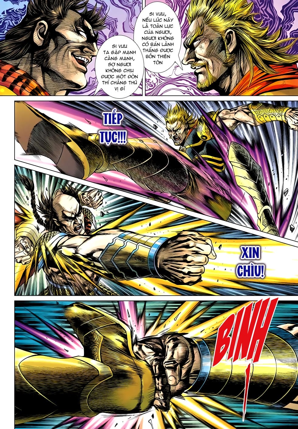 Truyện Tranh Tân Tác Long Hổ Môn trang 4