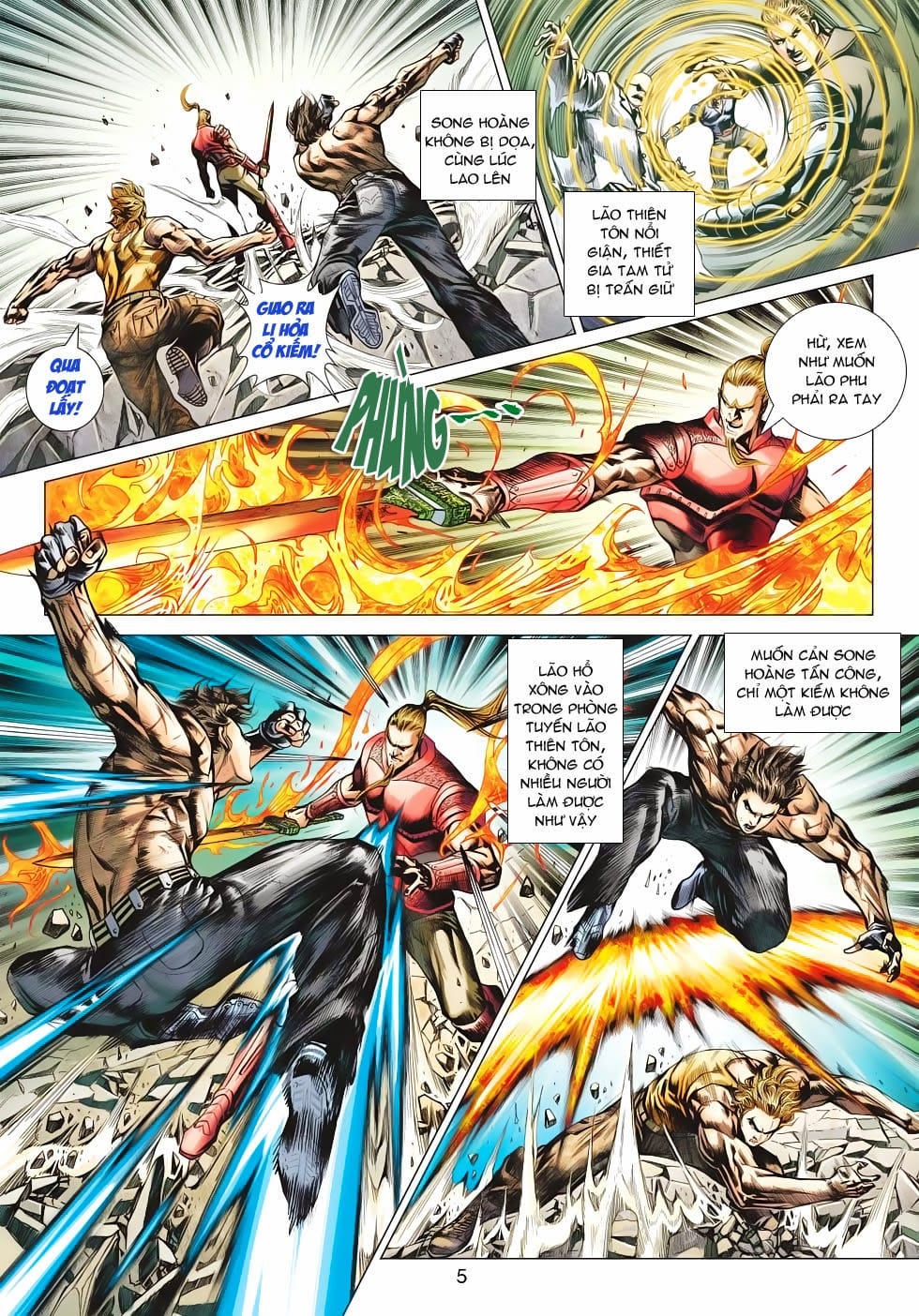 Truyện Tranh Tân Tác Long Hổ Môn trang 4