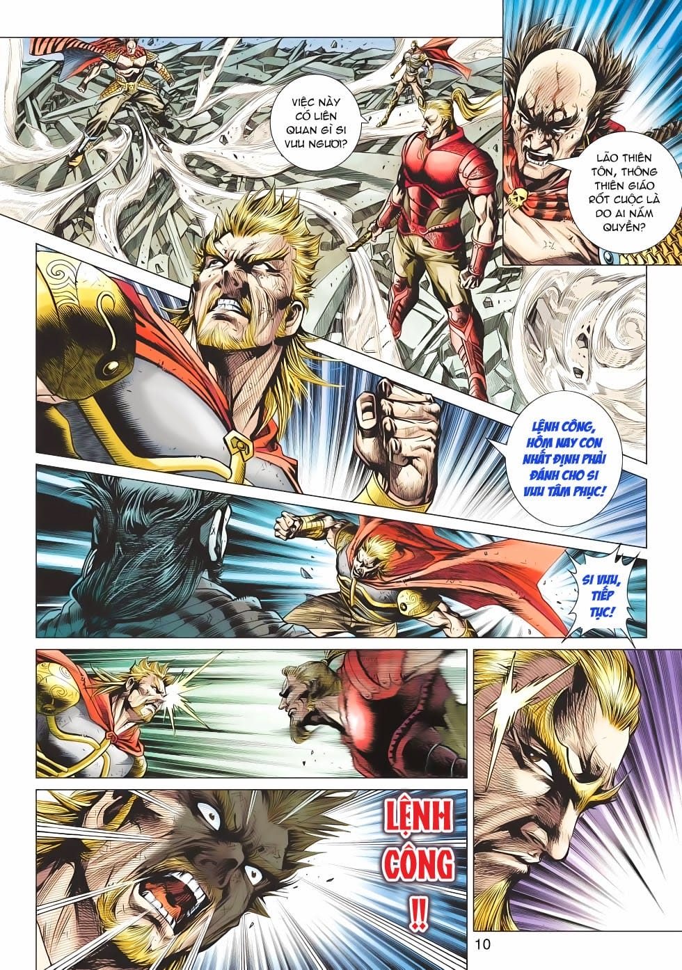 Truyện Tranh Tân Tác Long Hổ Môn trang 4