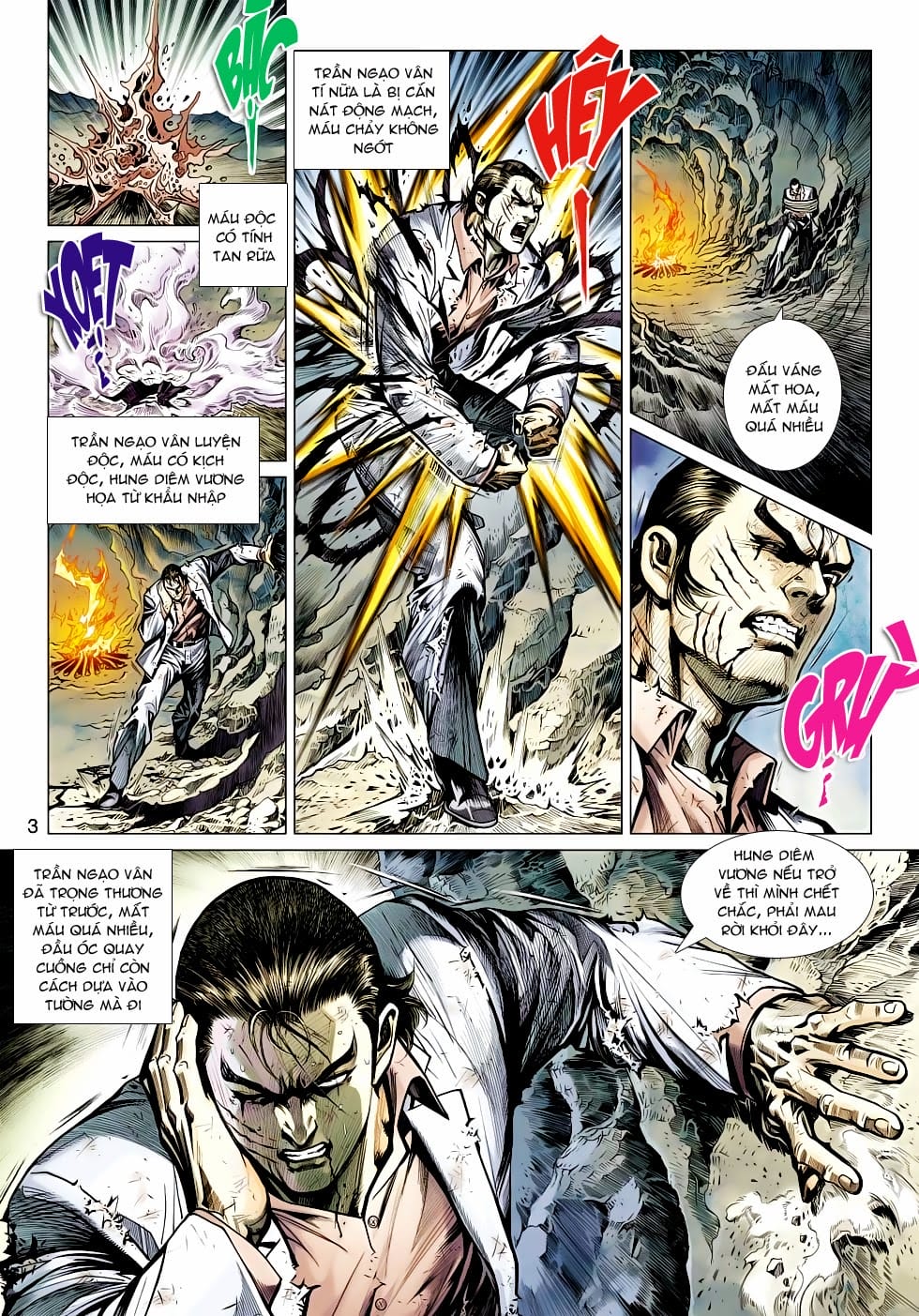 Truyện Tranh Tân Tác Long Hổ Môn trang 4