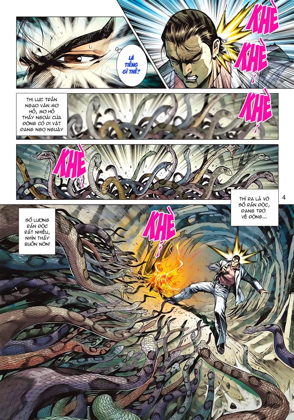 Truyện Tranh Tân Tác Long Hổ Môn trang 4