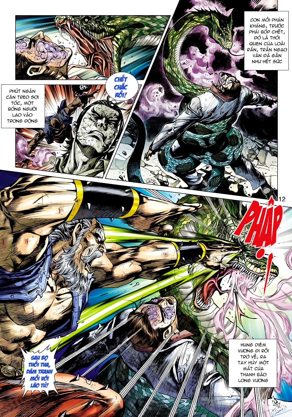 Truyện Tranh Tân Tác Long Hổ Môn trang 4