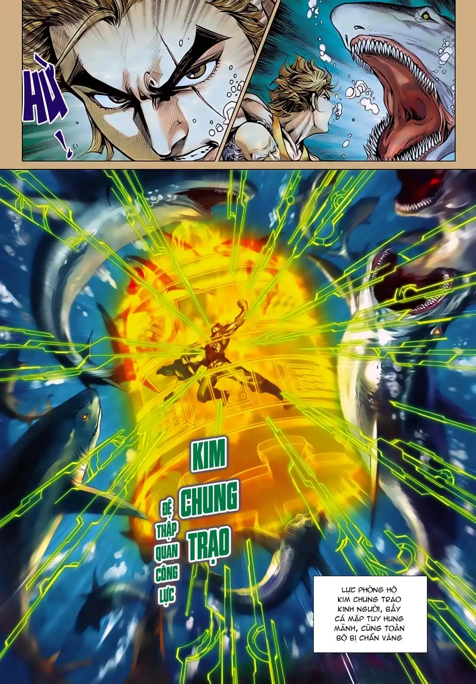 Truyện Tranh Tân Tác Long Hổ Môn trang 4