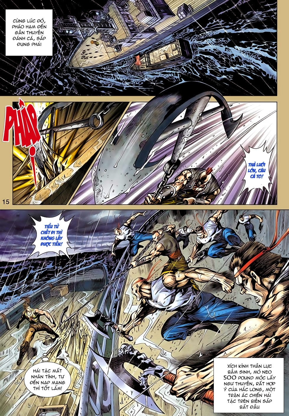 Truyện Tranh Tân Tác Long Hổ Môn trang 4