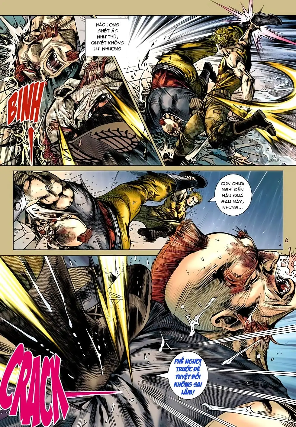 Truyện Tranh Tân Tác Long Hổ Môn trang 4