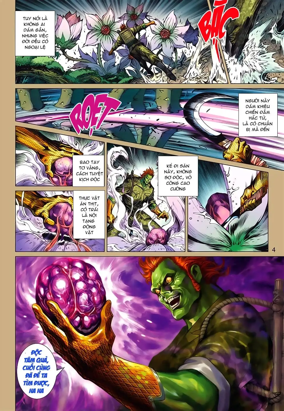 Truyện Tranh Tân Tác Long Hổ Môn trang 4