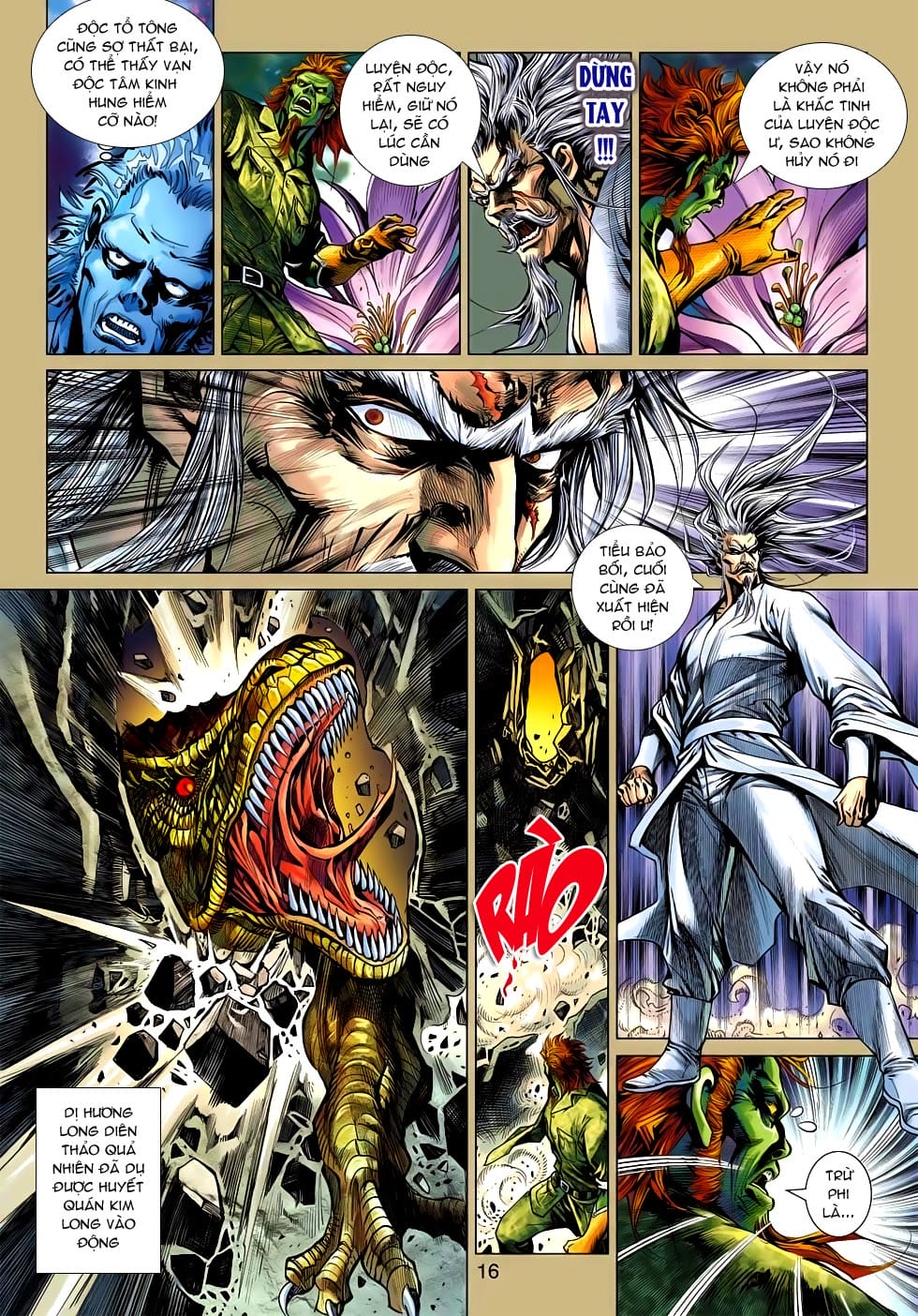 Truyện Tranh Tân Tác Long Hổ Môn trang 4