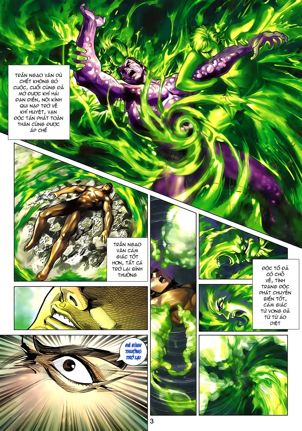 Truyện Tranh Tân Tác Long Hổ Môn trang 4