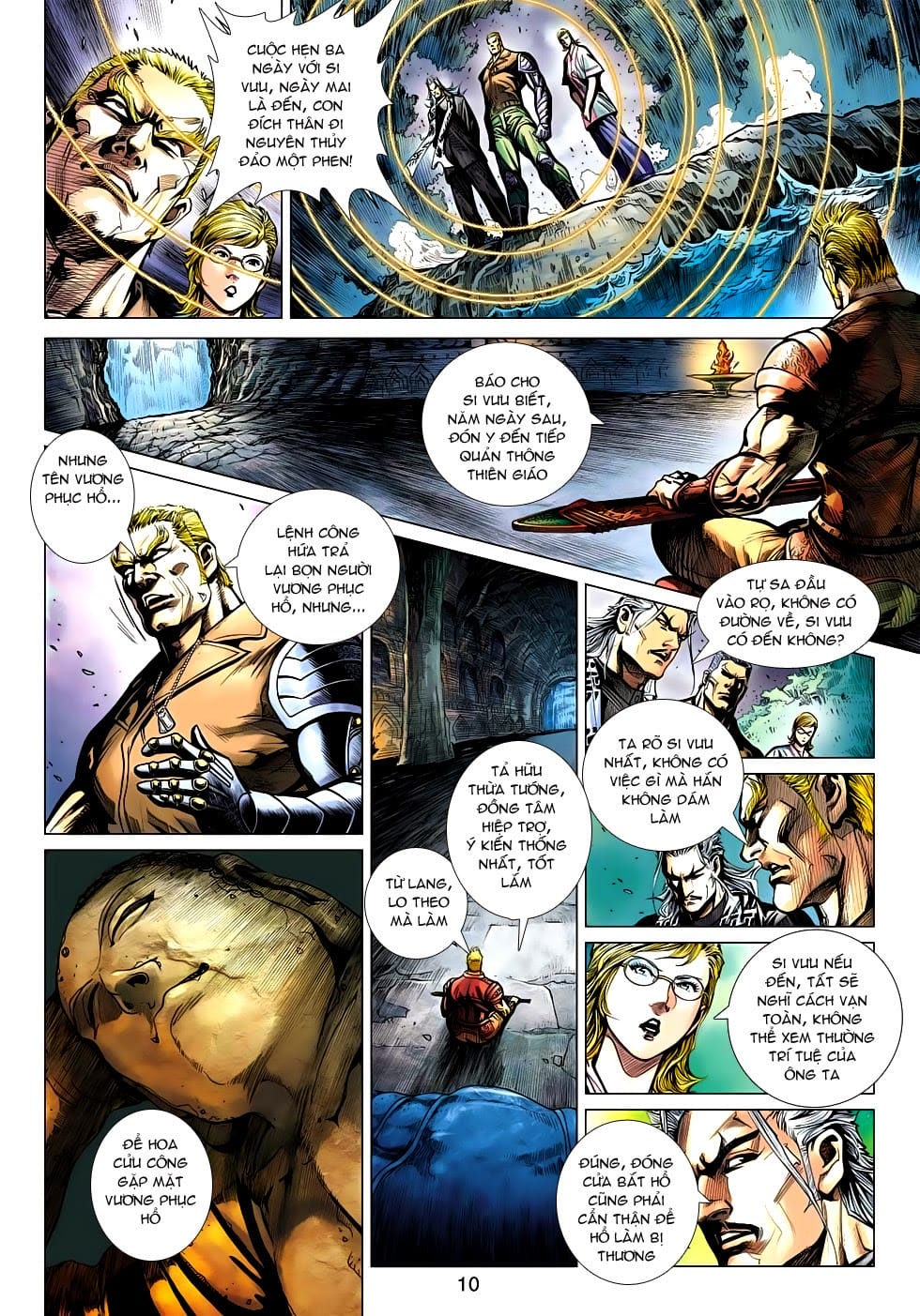 Truyện Tranh Tân Tác Long Hổ Môn trang 4