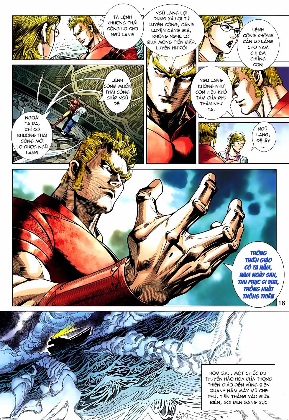 Truyện Tranh Tân Tác Long Hổ Môn trang 4