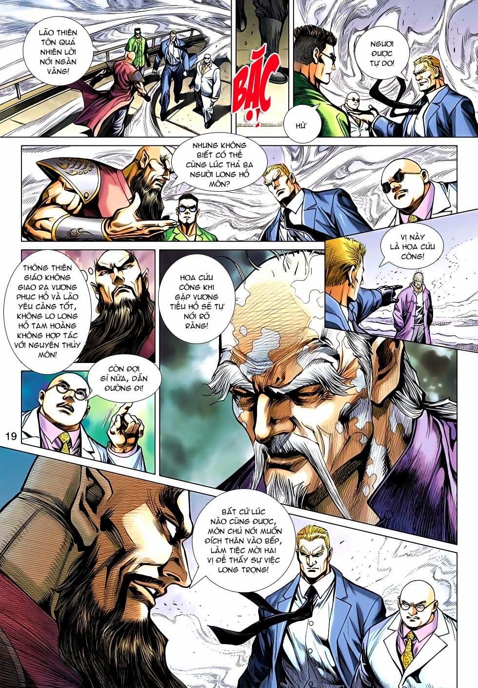 Truyện Tranh Tân Tác Long Hổ Môn trang 4