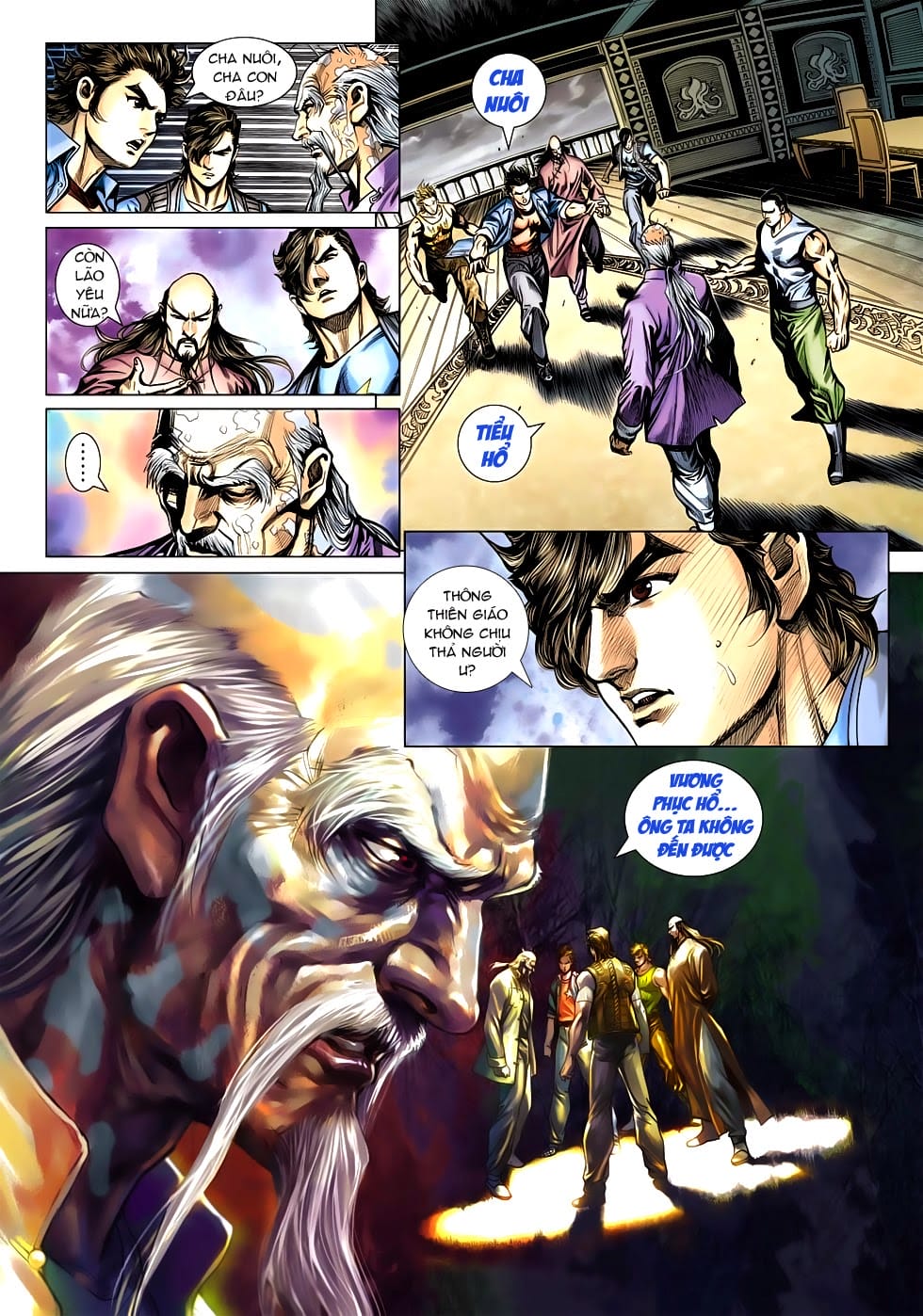 Truyện Tranh Tân Tác Long Hổ Môn trang 4