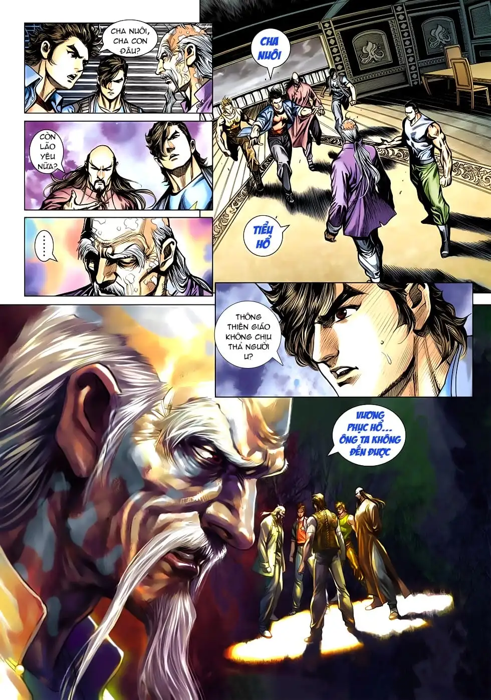Truyện Tranh Tân Tác Long Hổ Môn trang 4