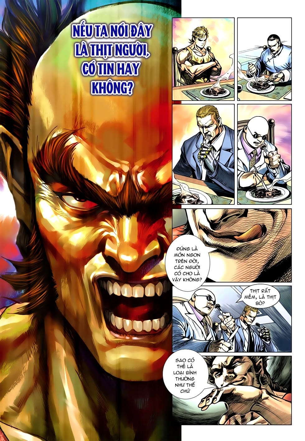 Truyện Tranh Tân Tác Long Hổ Môn trang 4