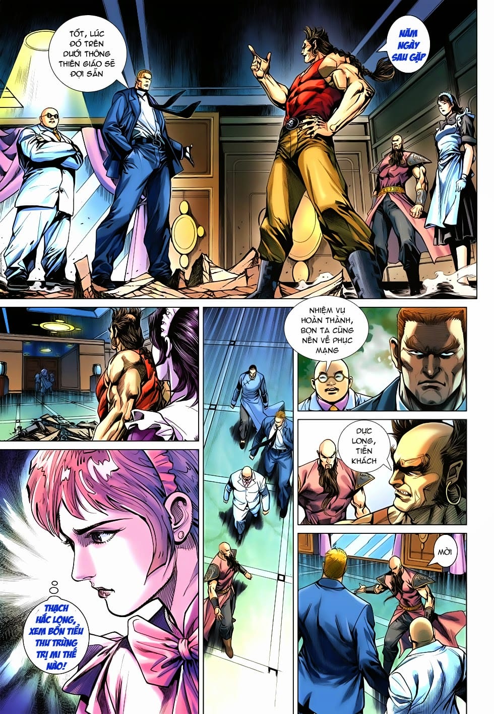 Truyện Tranh Tân Tác Long Hổ Môn trang 4