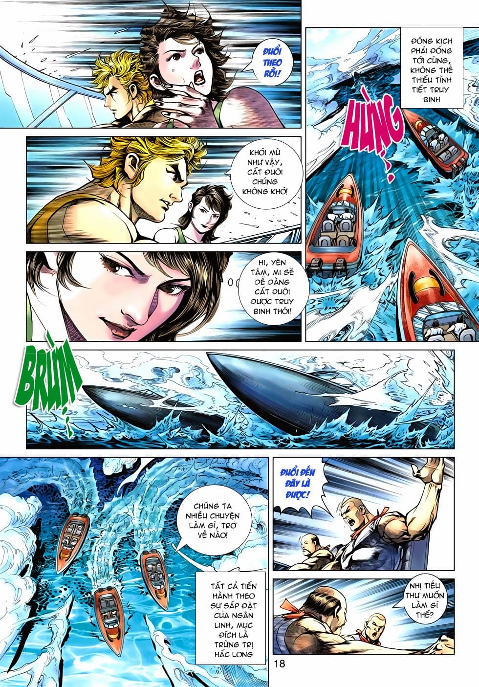 Truyện Tranh Tân Tác Long Hổ Môn trang 4