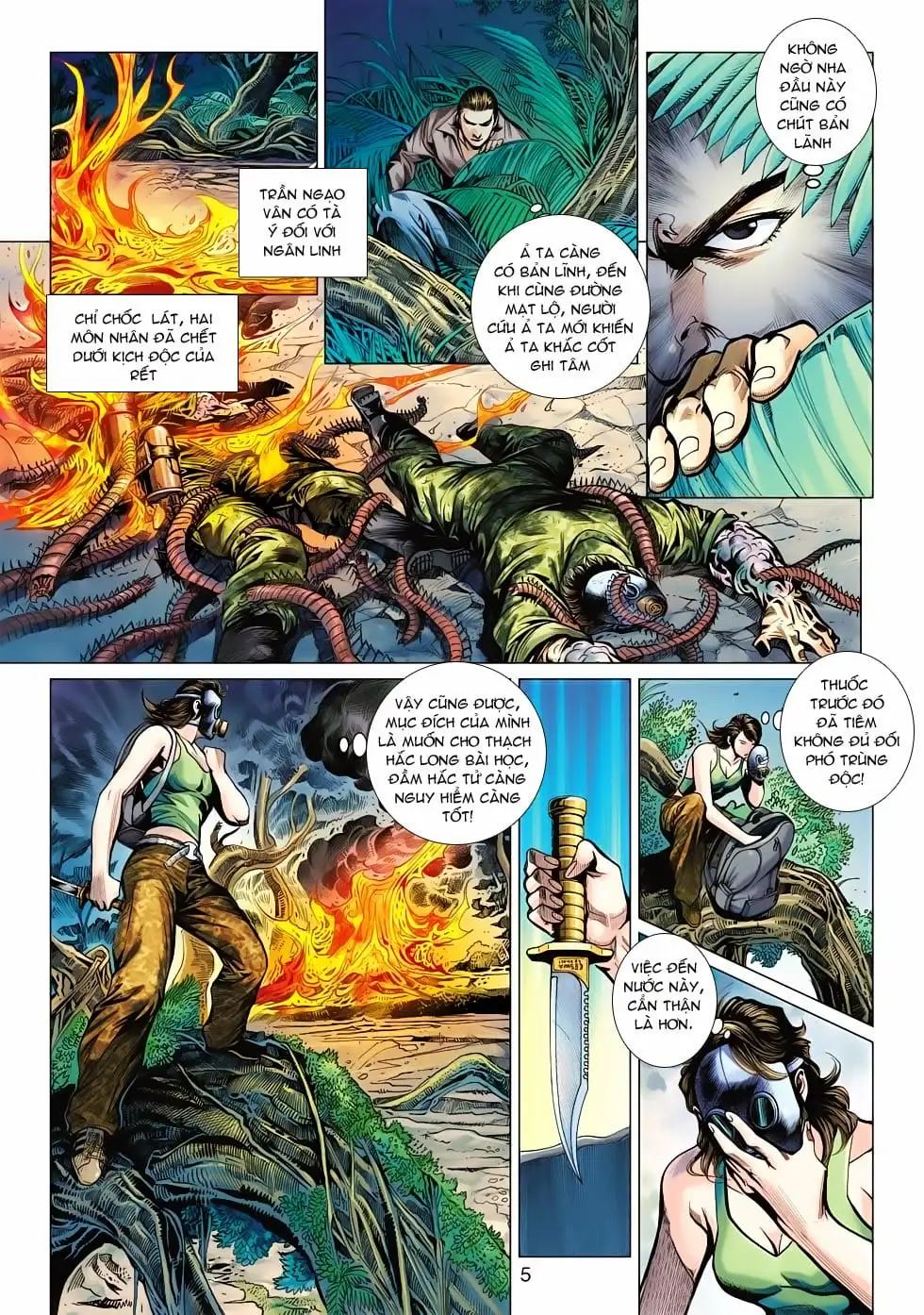 Truyện Tranh Tân Tác Long Hổ Môn trang 4