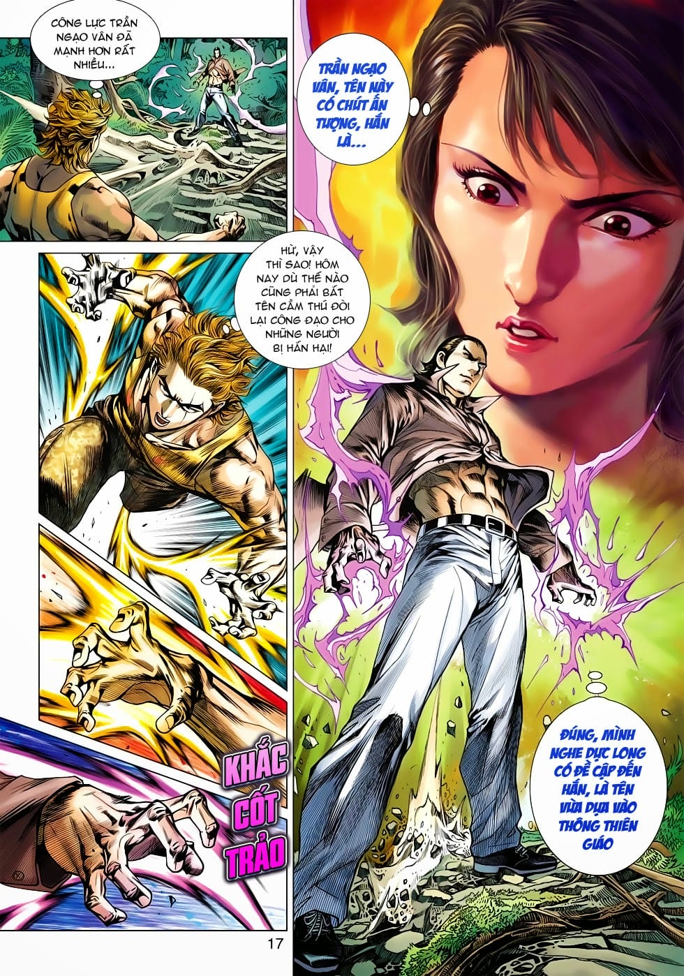 Truyện Tranh Tân Tác Long Hổ Môn trang 4