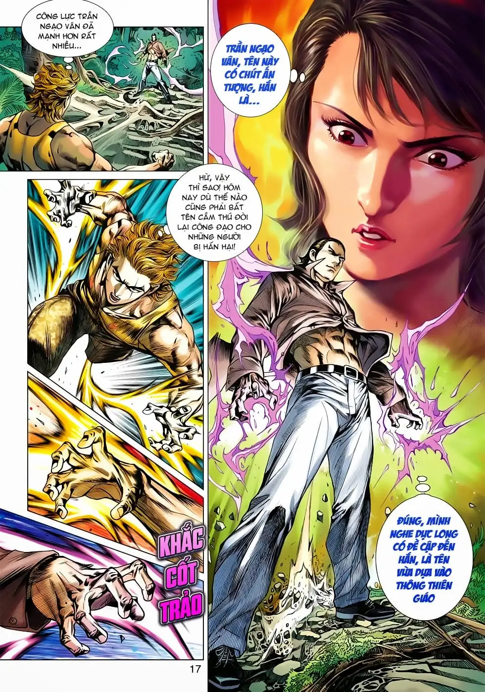 Truyện Tranh Tân Tác Long Hổ Môn trang 4