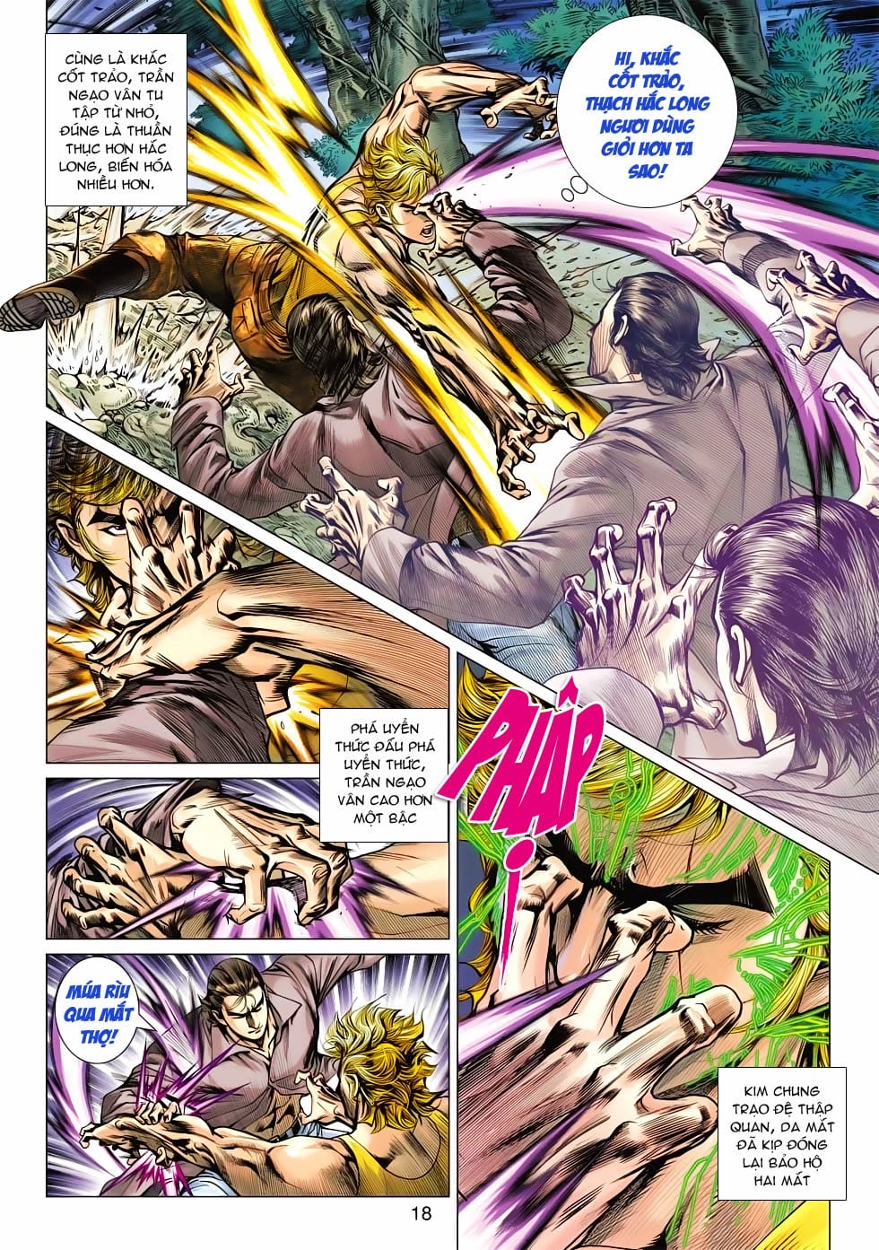 Truyện Tranh Tân Tác Long Hổ Môn trang 4