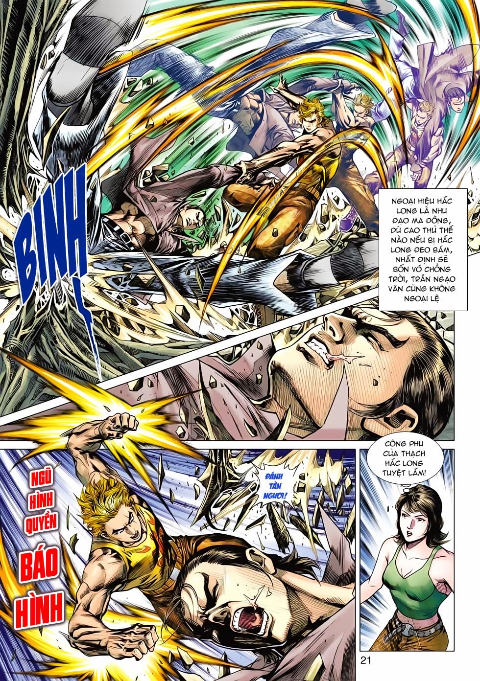 Truyện Tranh Tân Tác Long Hổ Môn trang 4