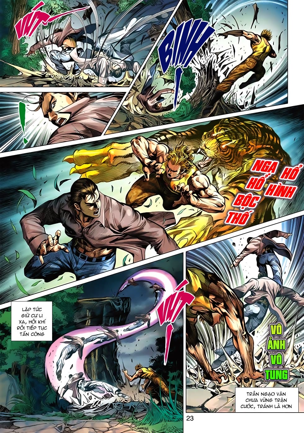 Truyện Tranh Tân Tác Long Hổ Môn trang 4