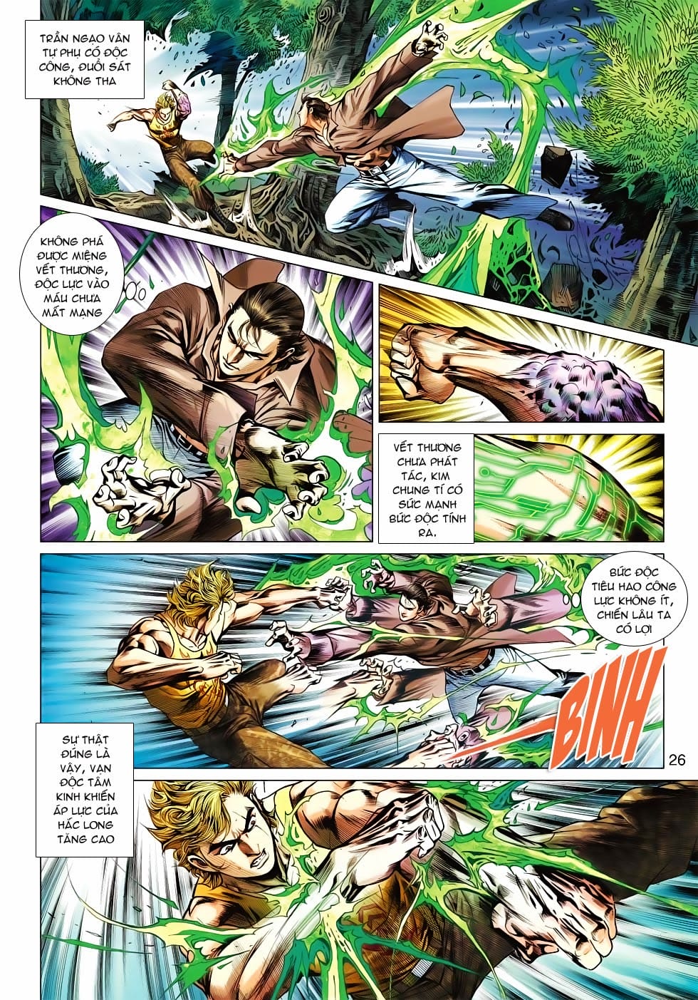 Truyện Tranh Tân Tác Long Hổ Môn trang 4