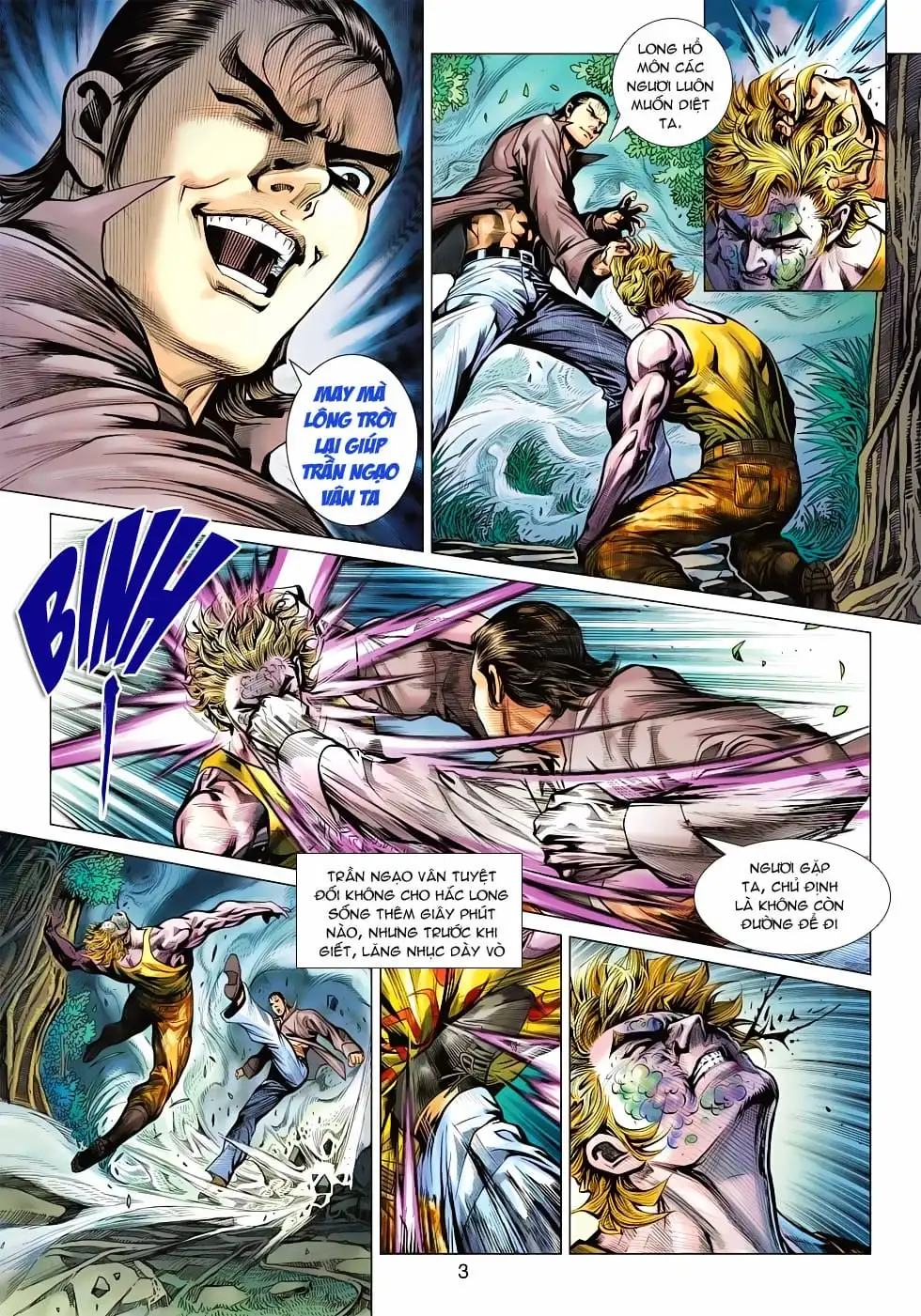 Truyện Tranh Tân Tác Long Hổ Môn trang 4