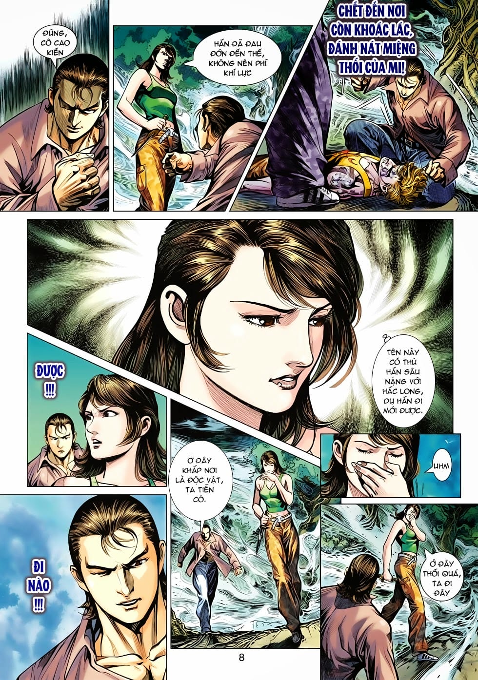 Truyện Tranh Tân Tác Long Hổ Môn trang 4