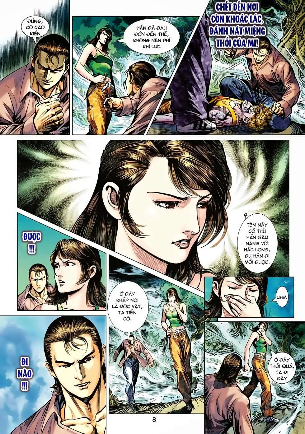 Truyện Tranh Tân Tác Long Hổ Môn trang 4