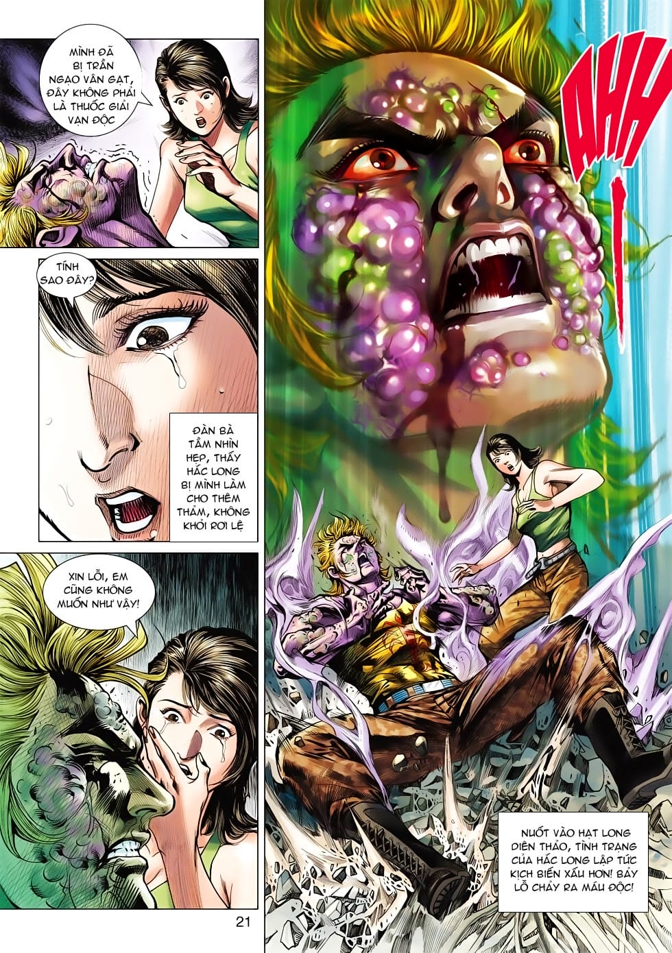 Truyện Tranh Tân Tác Long Hổ Môn trang 4