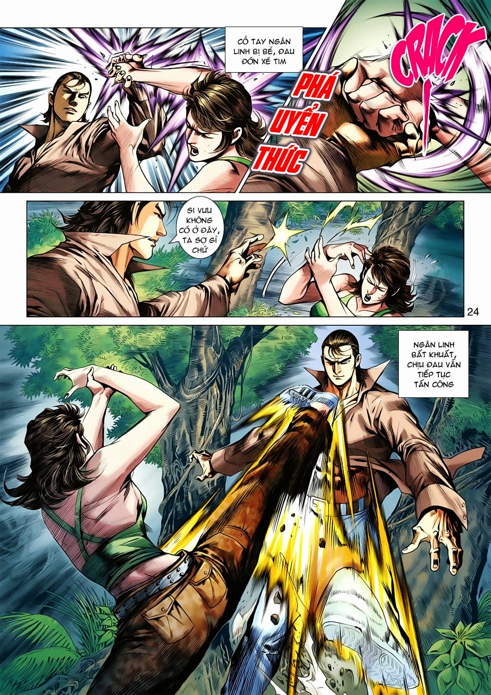 Truyện Tranh Tân Tác Long Hổ Môn trang 4