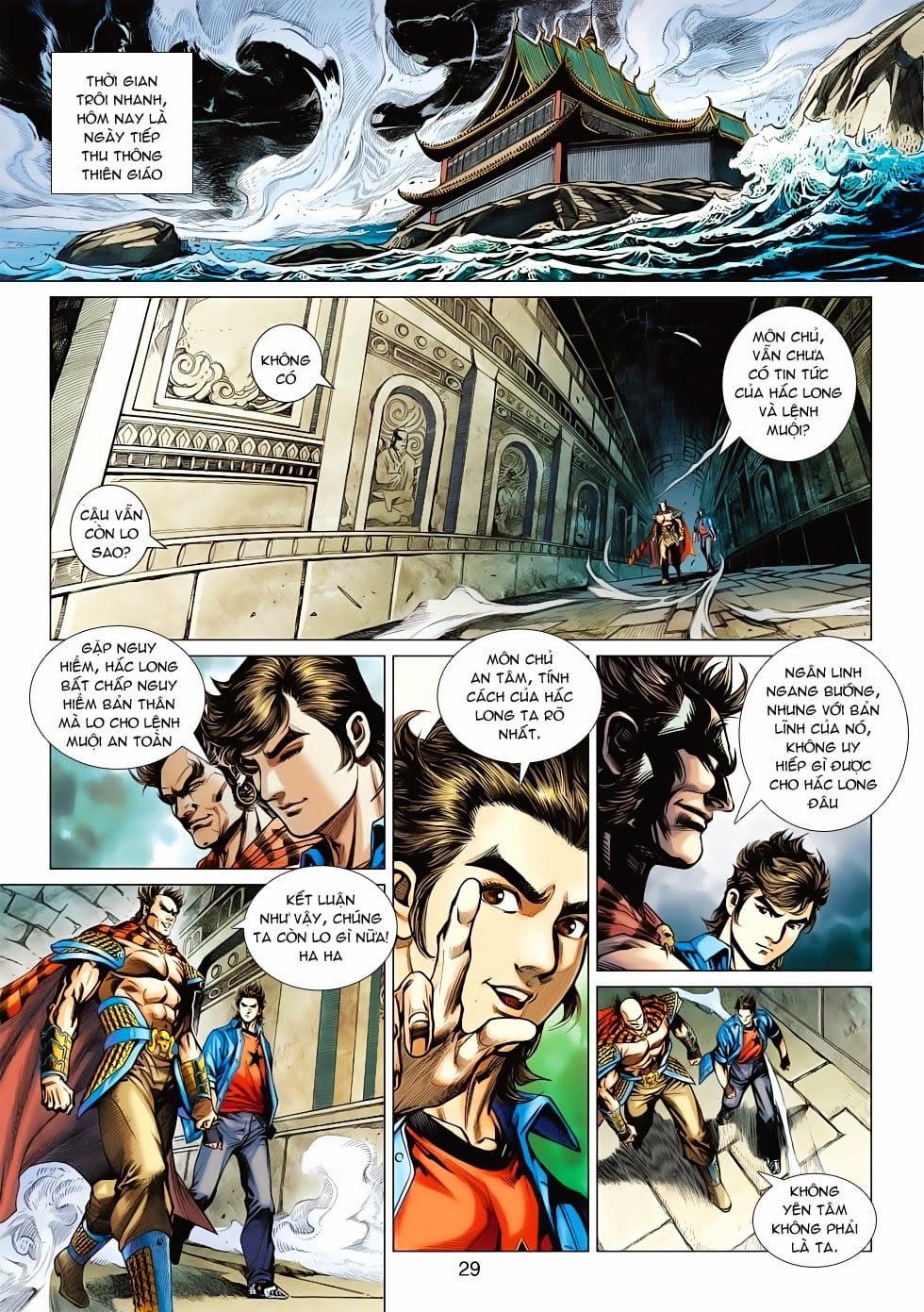 Truyện Tranh Tân Tác Long Hổ Môn trang 4