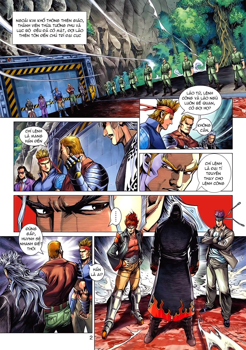 Truyện Tranh Tân Tác Long Hổ Môn trang 4