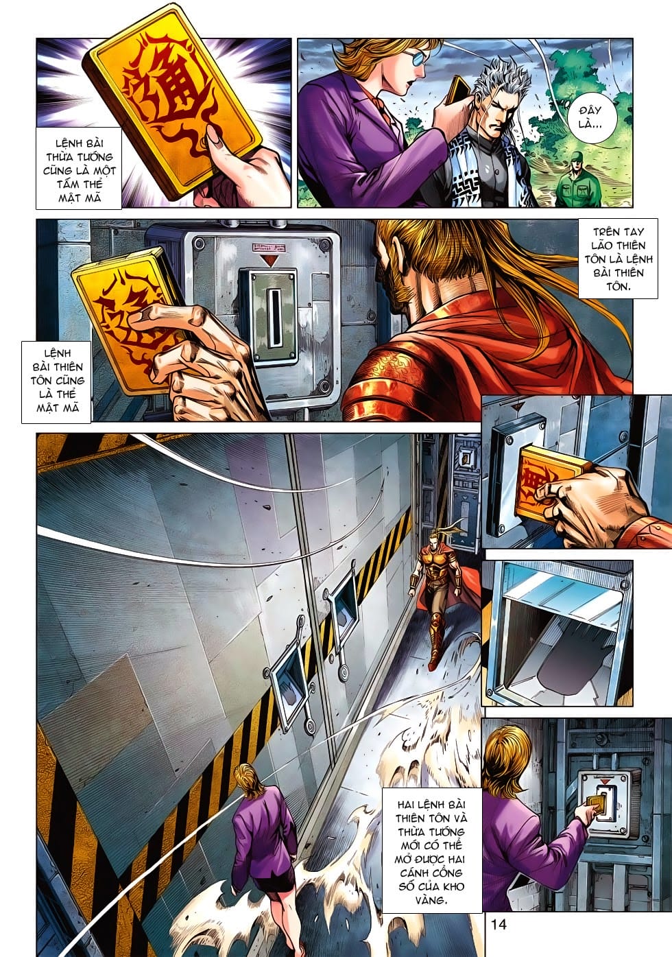 Truyện Tranh Tân Tác Long Hổ Môn trang 4