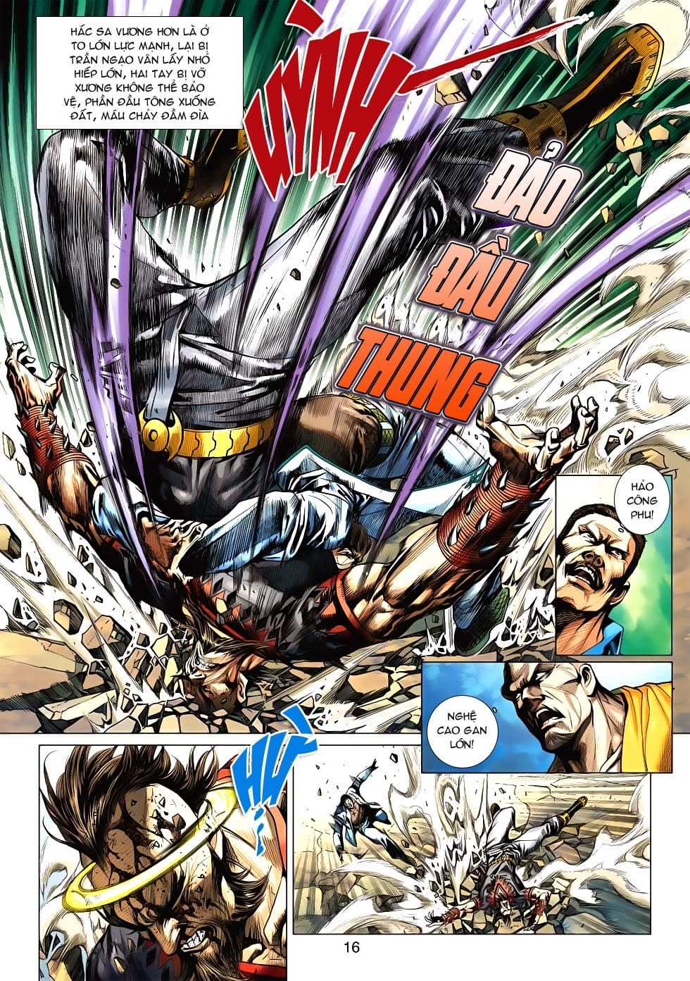 Truyện Tranh Tân Tác Long Hổ Môn trang 4